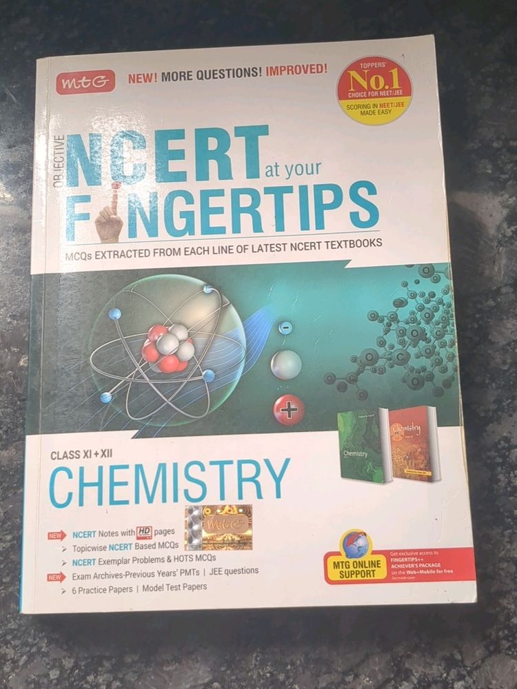 Ncert Fingertips Chemistry,Neet ,Both 11 And 12th