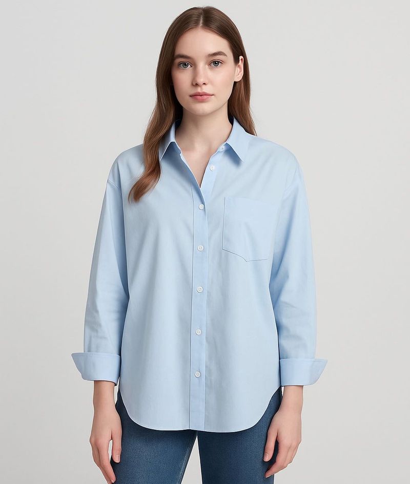 Premium Cotton Formal Shirt – Simple, Solid &amp; Styl
