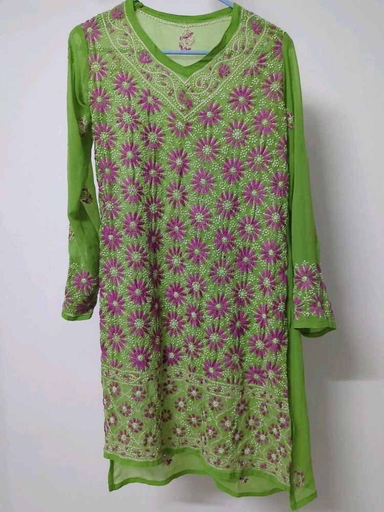 Complete Thread Work Kurti