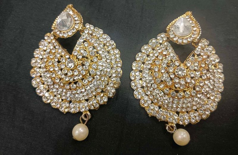 Statement Earrings - Sparkling Glamour