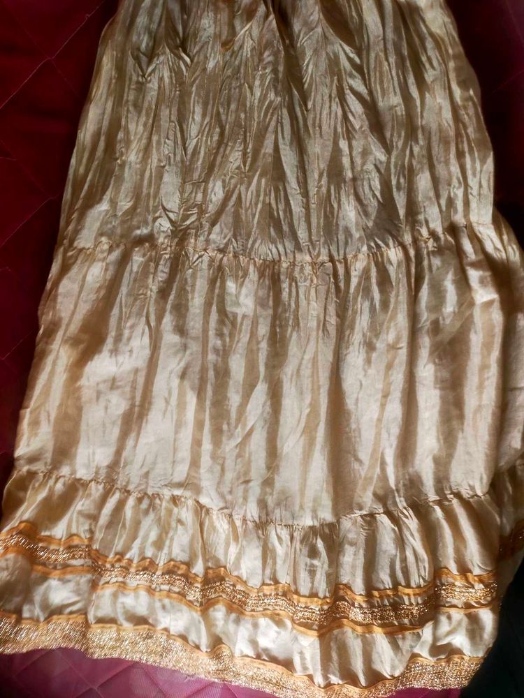 Golden Colour Skirt