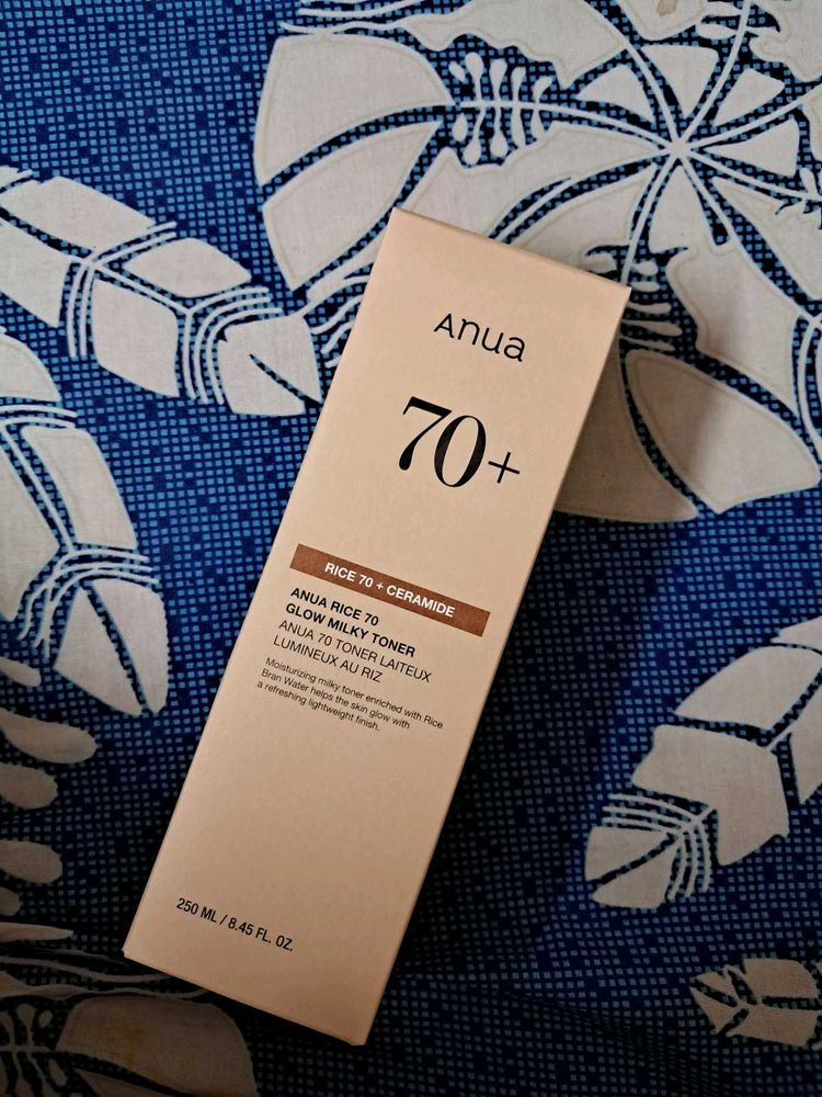 Anua Rice 70 Ceramide Glow Milky Toner