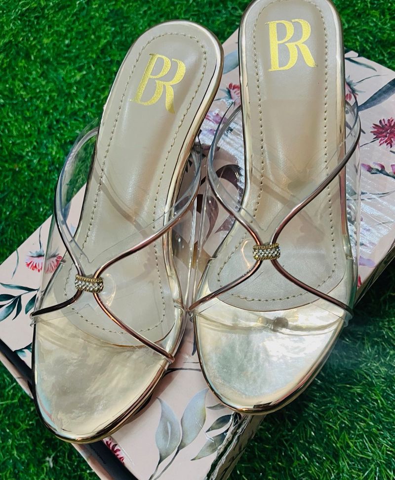 Stylish Transparent Heels