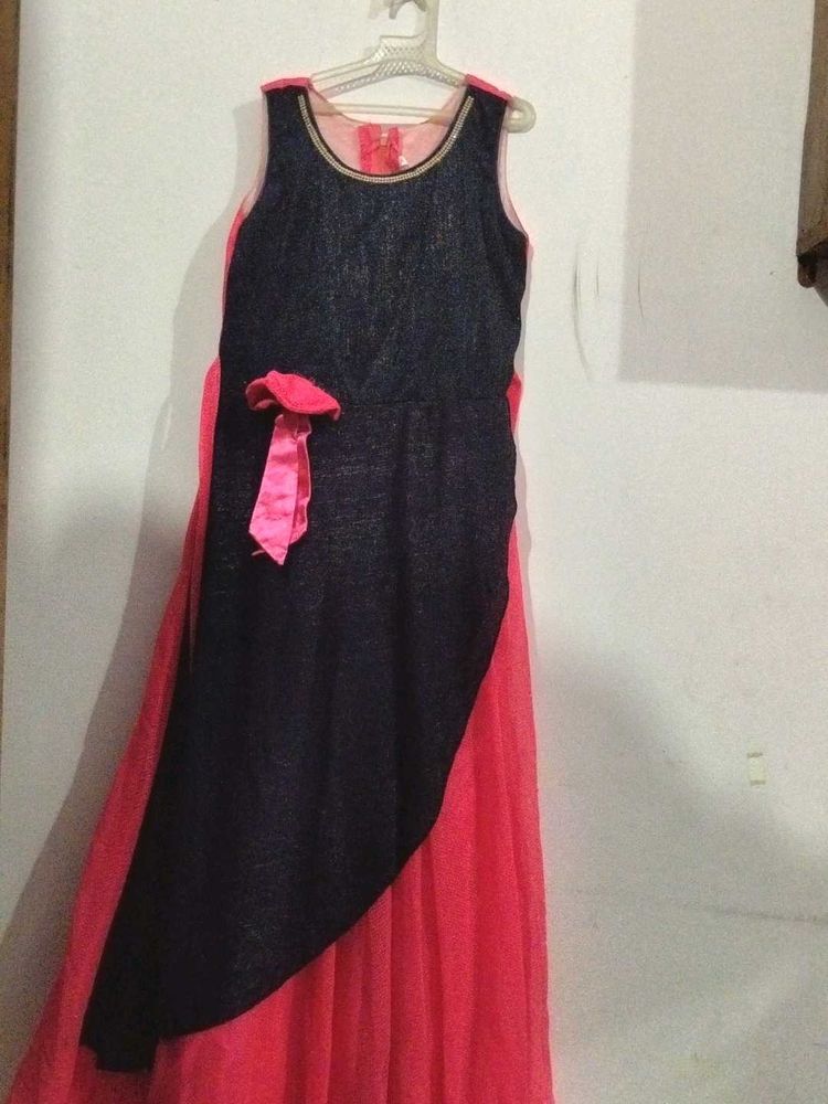Pink &amp; Black Formal Dress