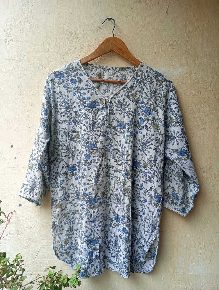 Floral Print Top/Tunic (Women)