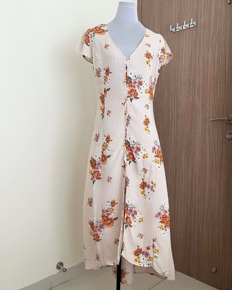 Beige Maxi Dress