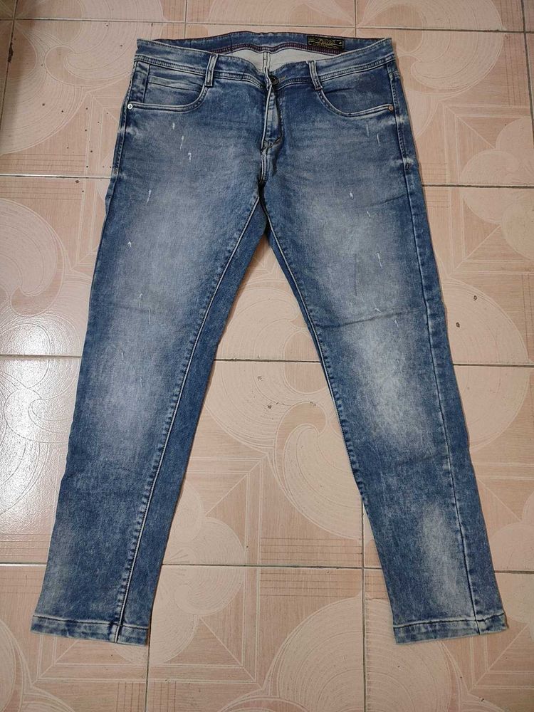 Stylish Blue Denim Jeans