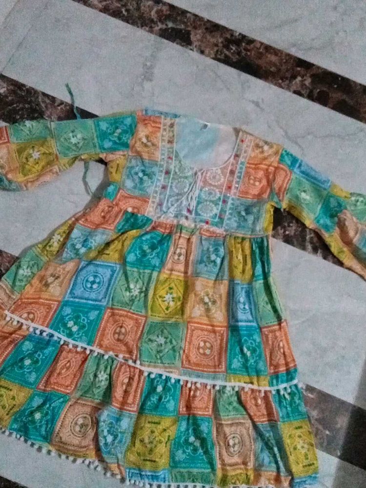 Ethnic Short Dress Or Kurta