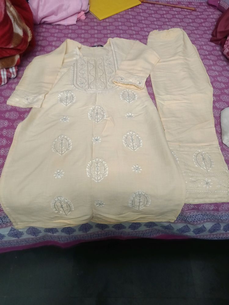 Suit With Pant And Dupatta