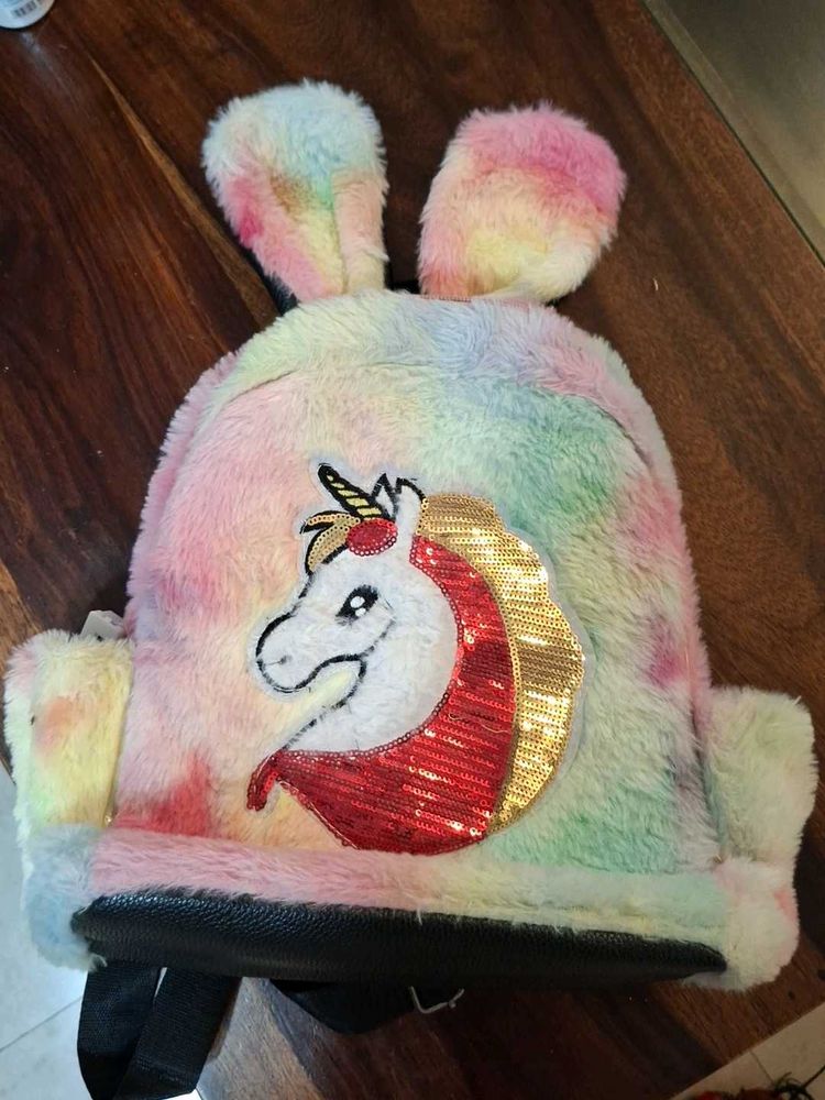Unicorn Backpack With Lighting