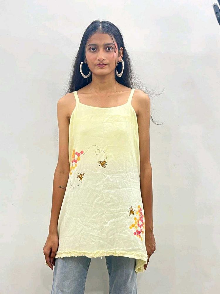 Cute Beehive Print Dress