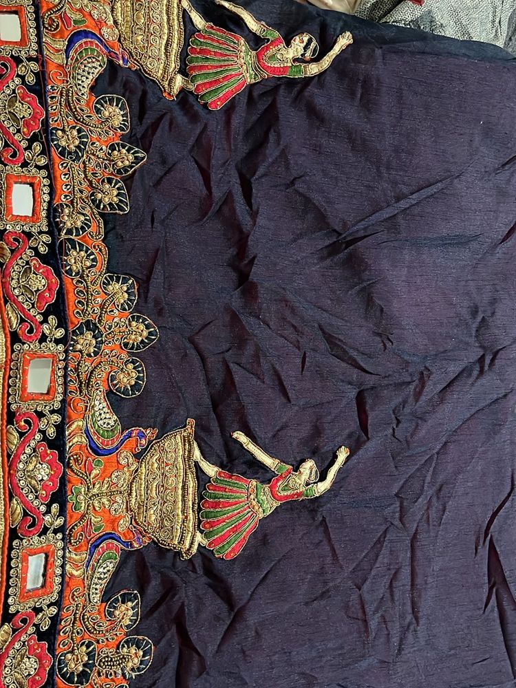 Beautiful Double Shade Saree