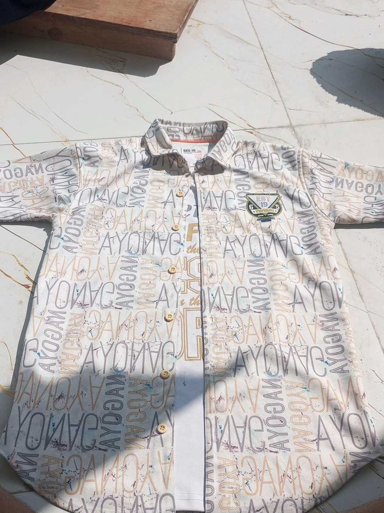 Stylish Boys Printed Shirt