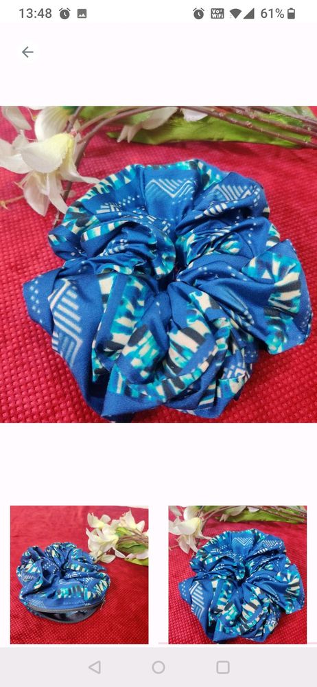 Zipper Scrunchie