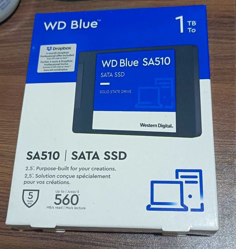 WD Blue 1TB SATA SSD