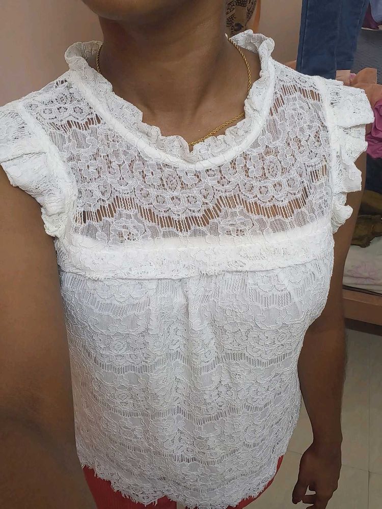 New Creme Colored Top