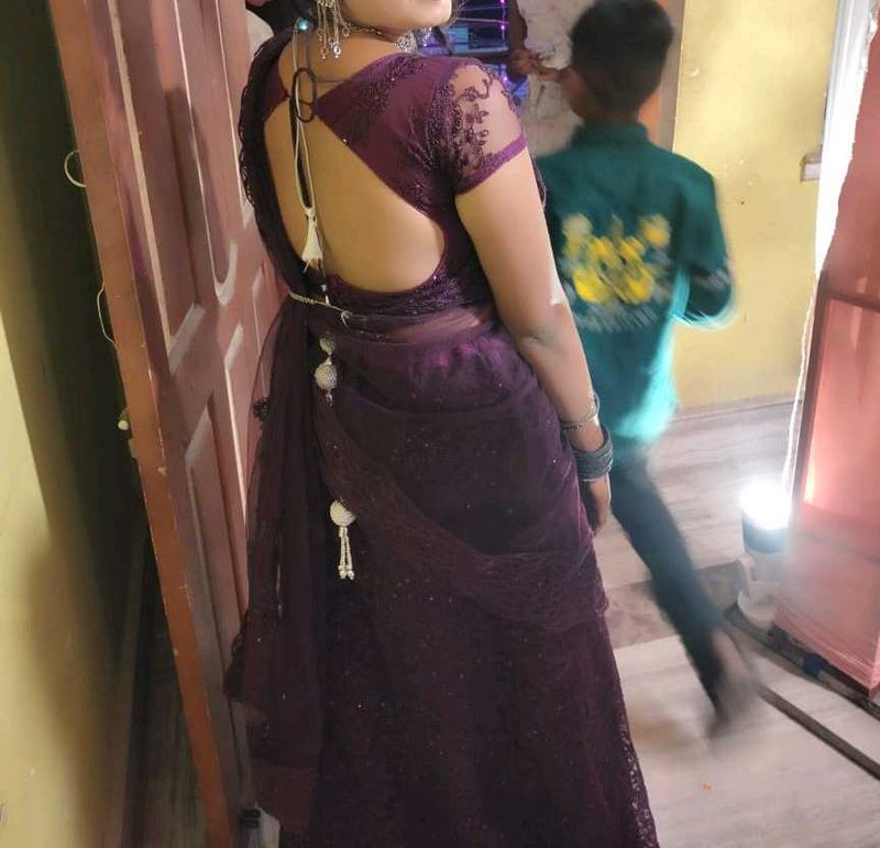 Elegant Stitched Designer Lehenga