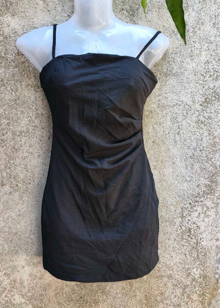 1592 SEXY SIDE RUCHED BODYCON