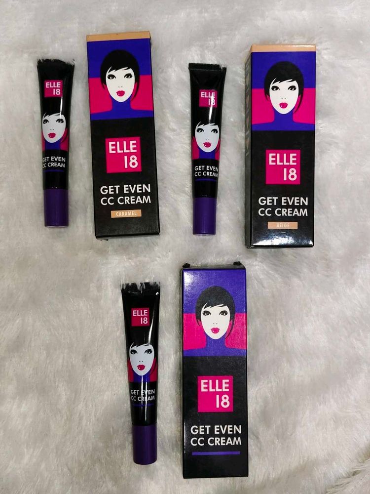 Elle18 CC Cream Pack Of 3