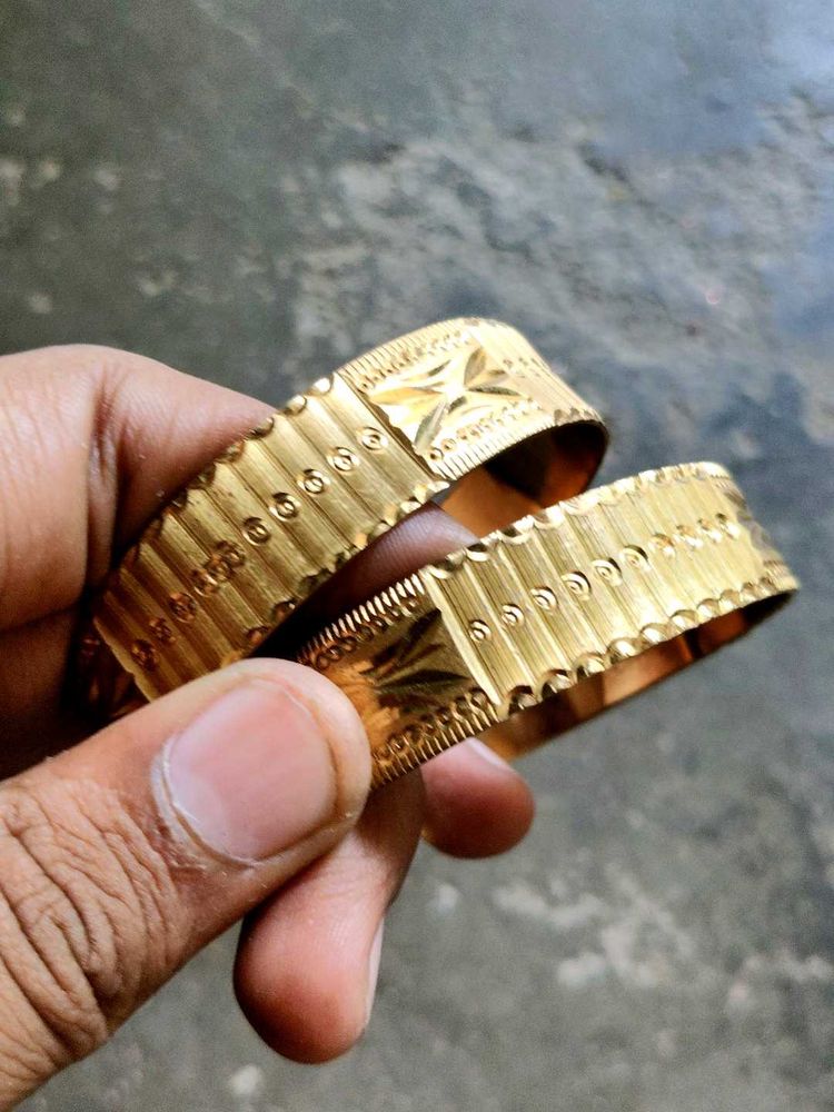 Pair of Gold Bangles