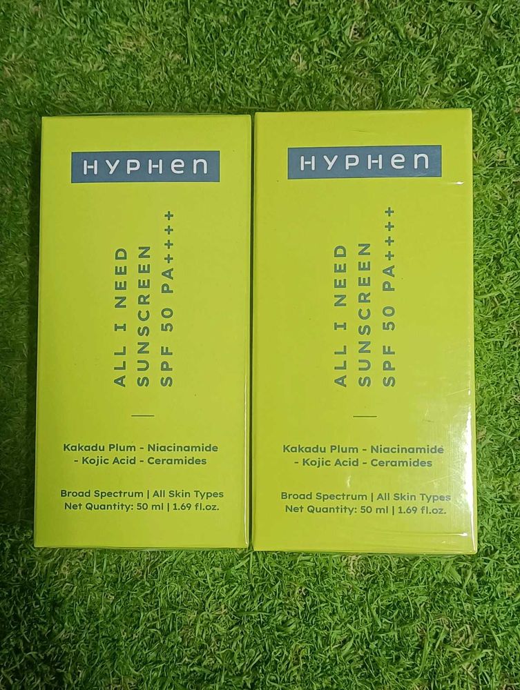 Combo Of Hyphen All I Need Sunscreen