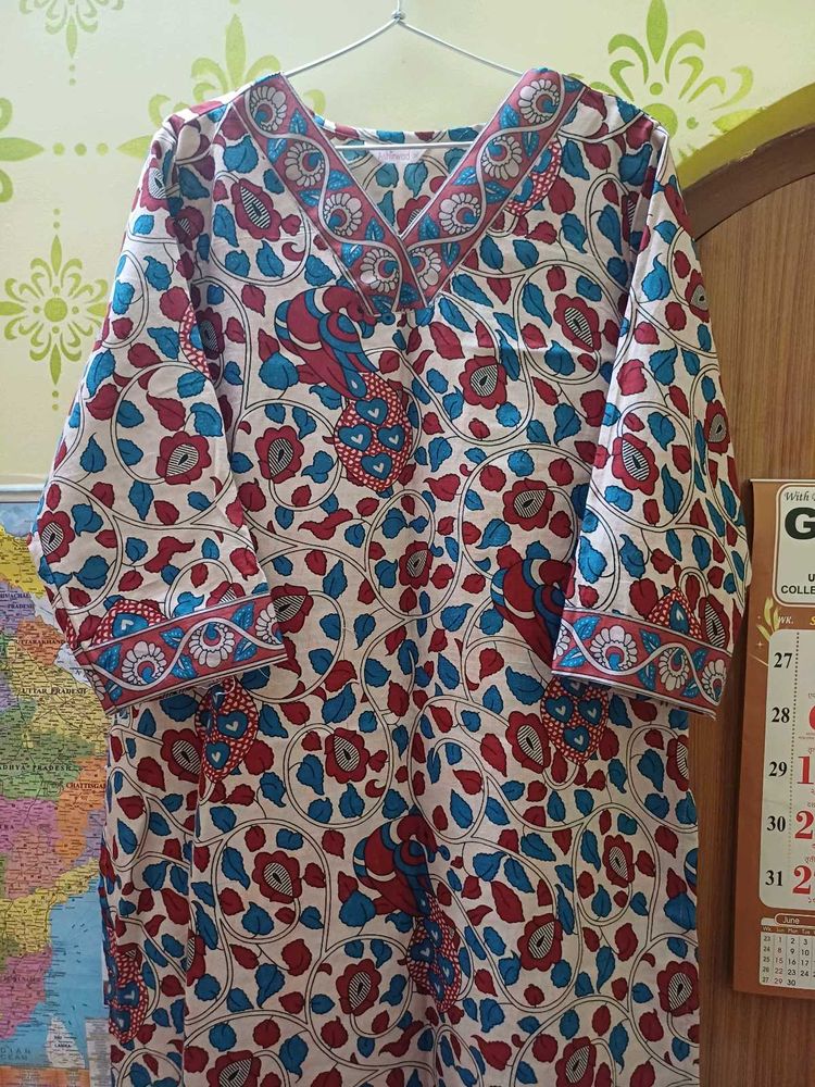 Printed Cotton Kurta