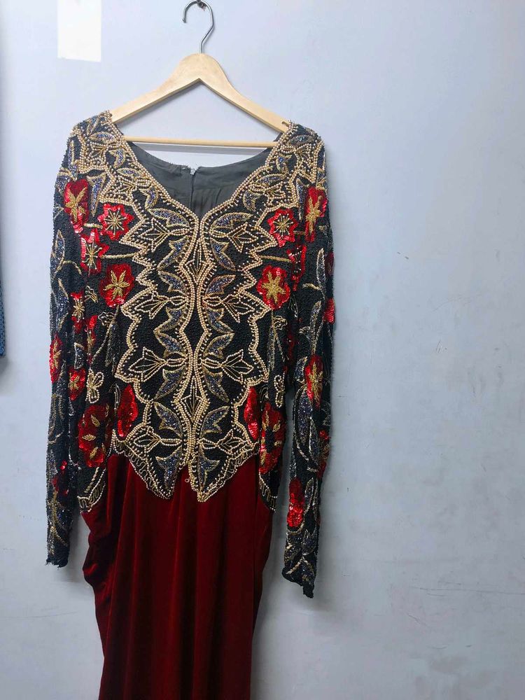 Elegant Embellished Party Dress