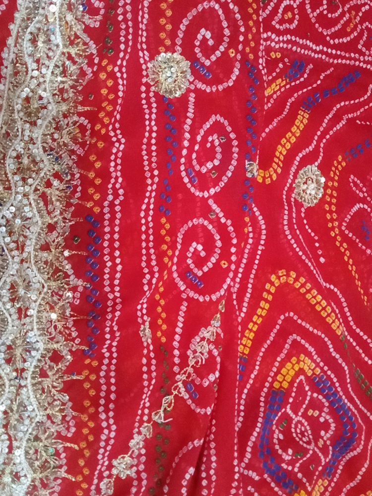 Red Saree