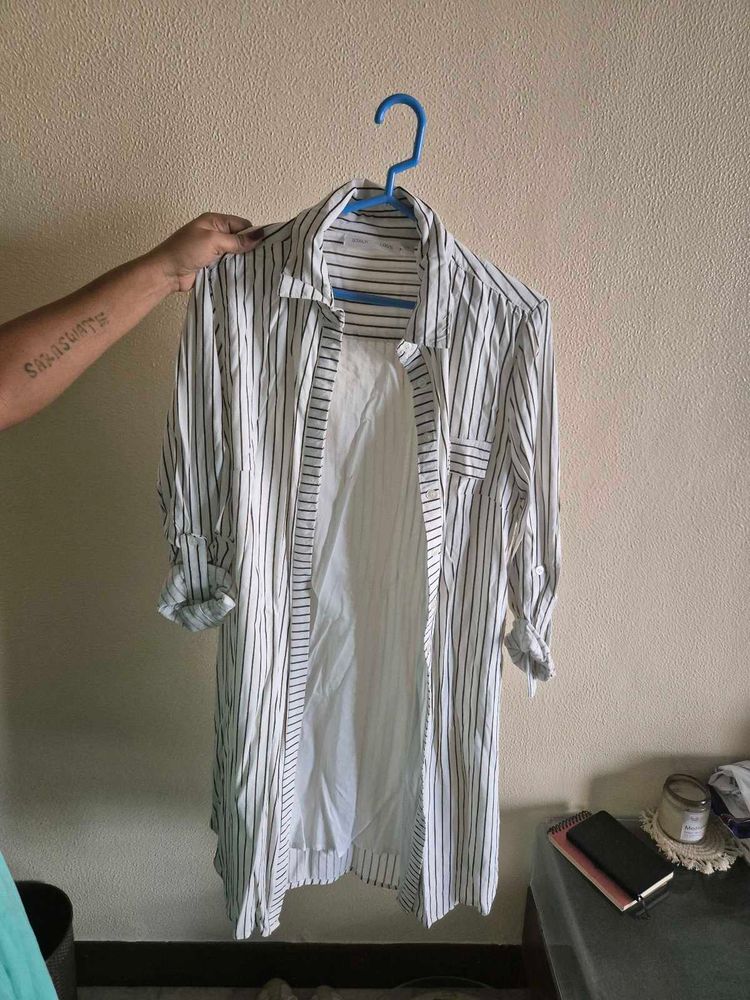 Striped Shirt Dress (Stalk Buy Love)