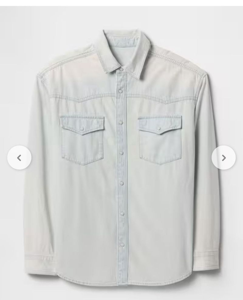 Light Wash Denim Shirt