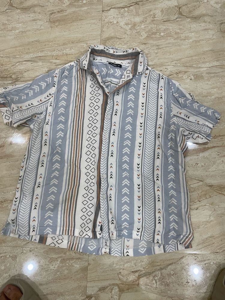 BOHO styles Patterned Resort  Shirt