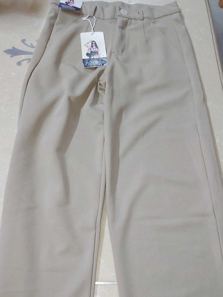 Cream Color Pant Girls