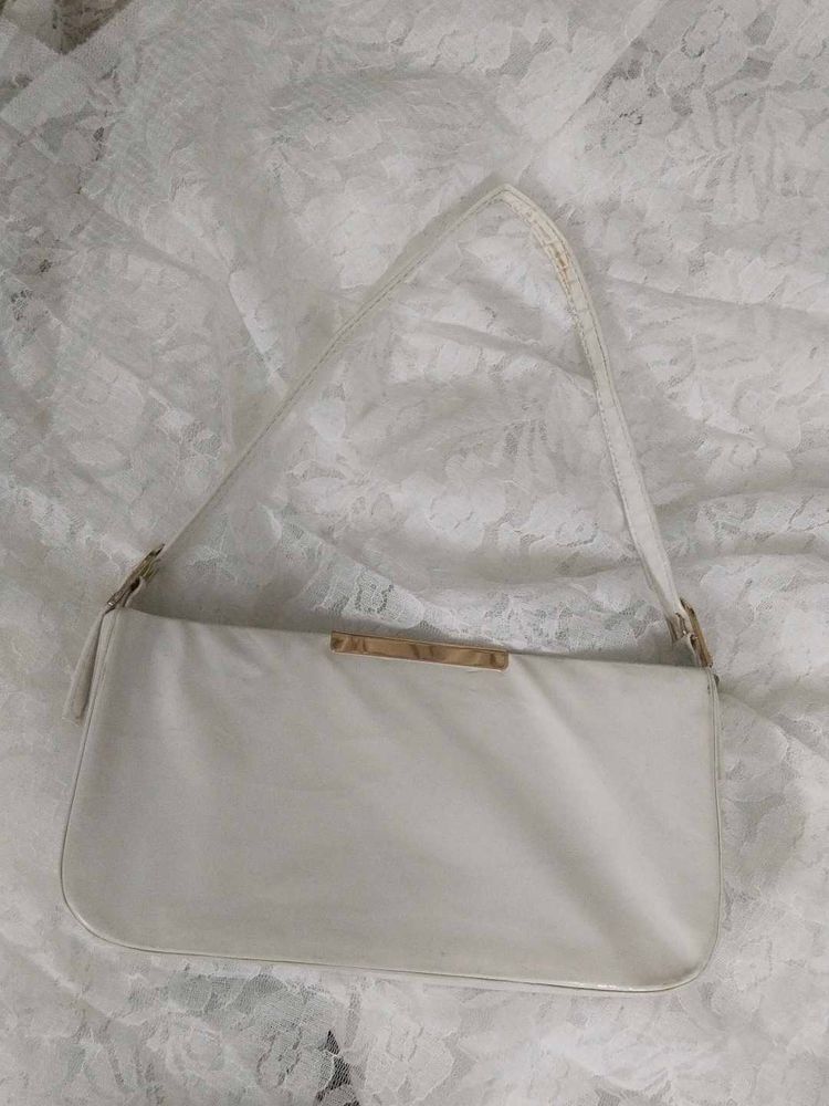 White Shoulder Bag