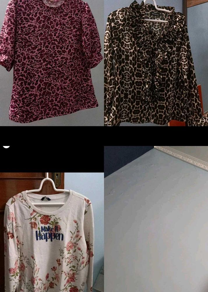 Set Of 3 Tops Brand Sassafras, Uptownie ,