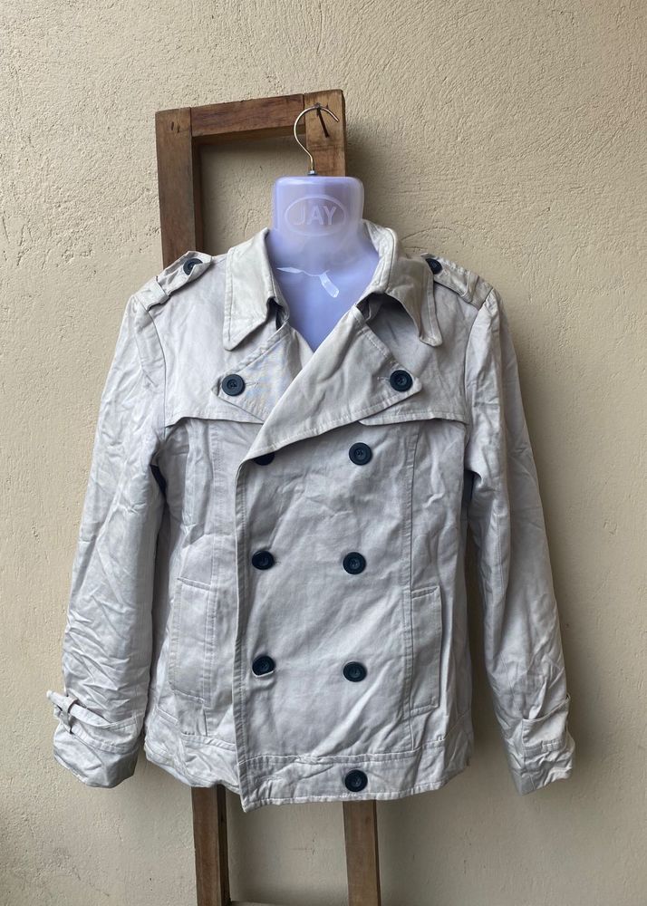 Mind club beige doubled breast jacket