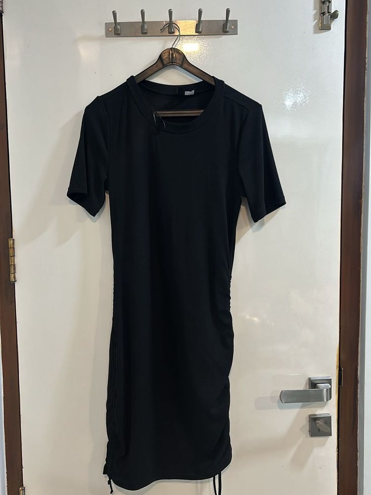 H&amp;M Side Ruched Dress