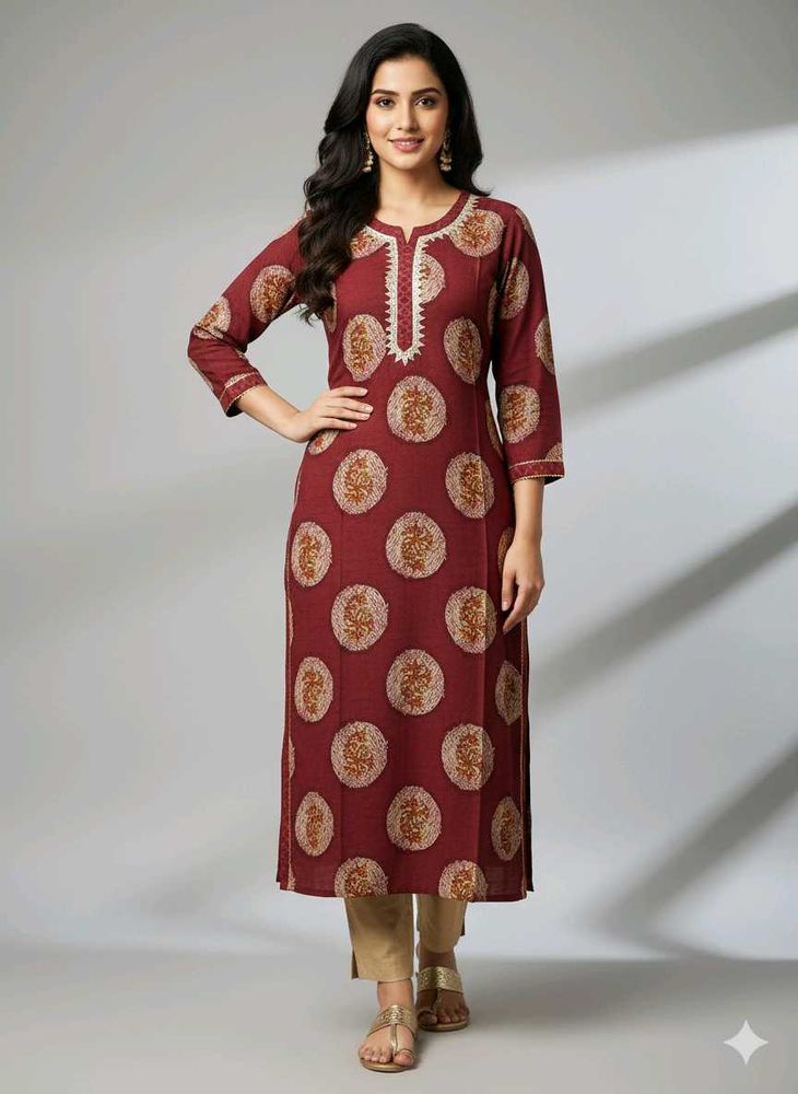 Elegant Printed Kurta