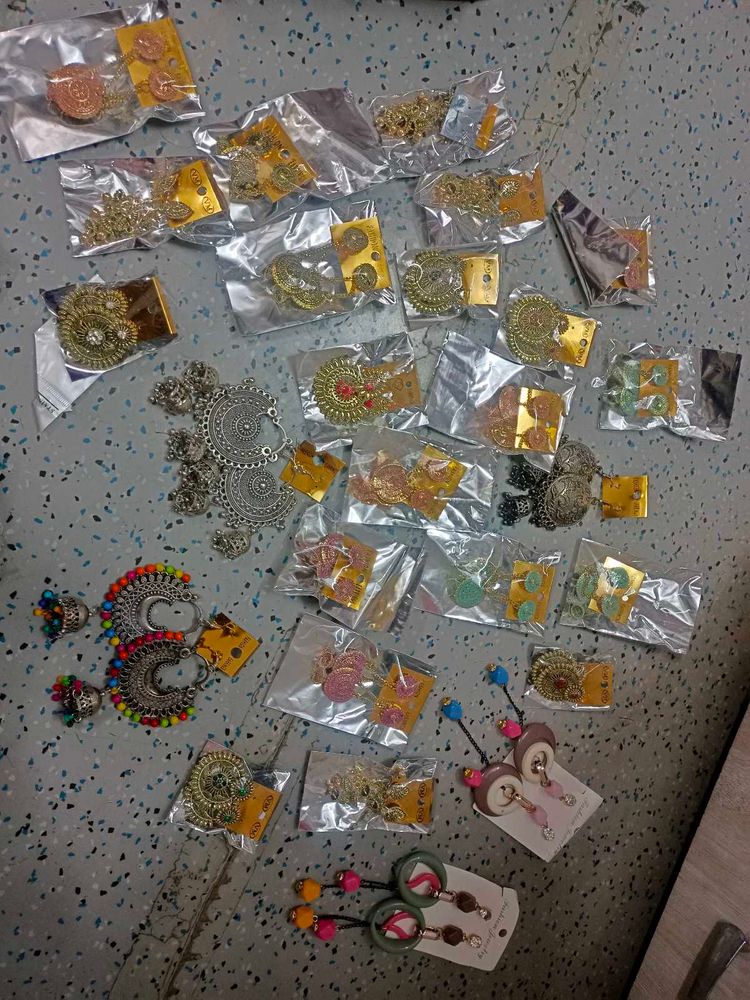 GRAB ALL AT 150/- (28 PCS)Earrings Collection