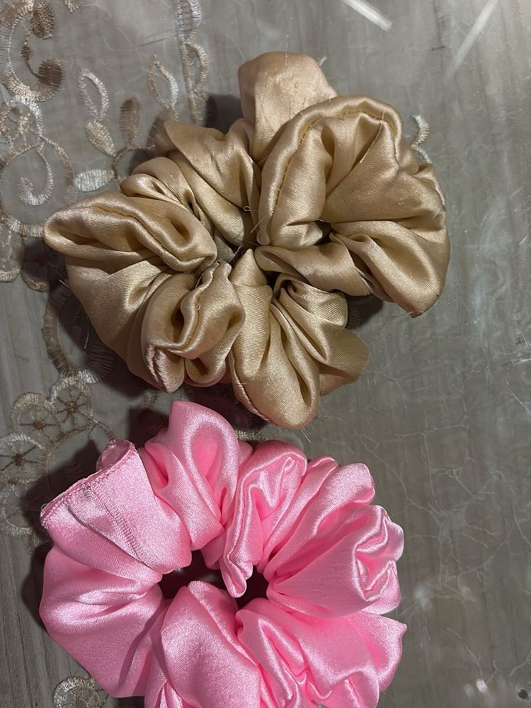 Satin Scrunchie Set