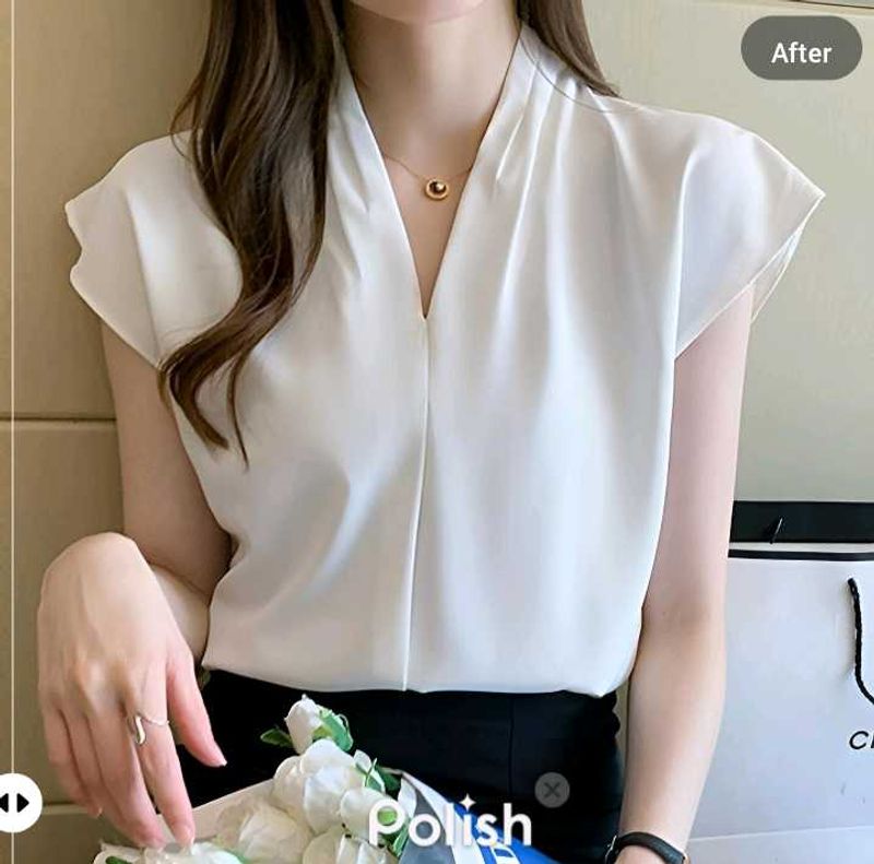 New With Tag Formal Asthetic Trendy Korean Top