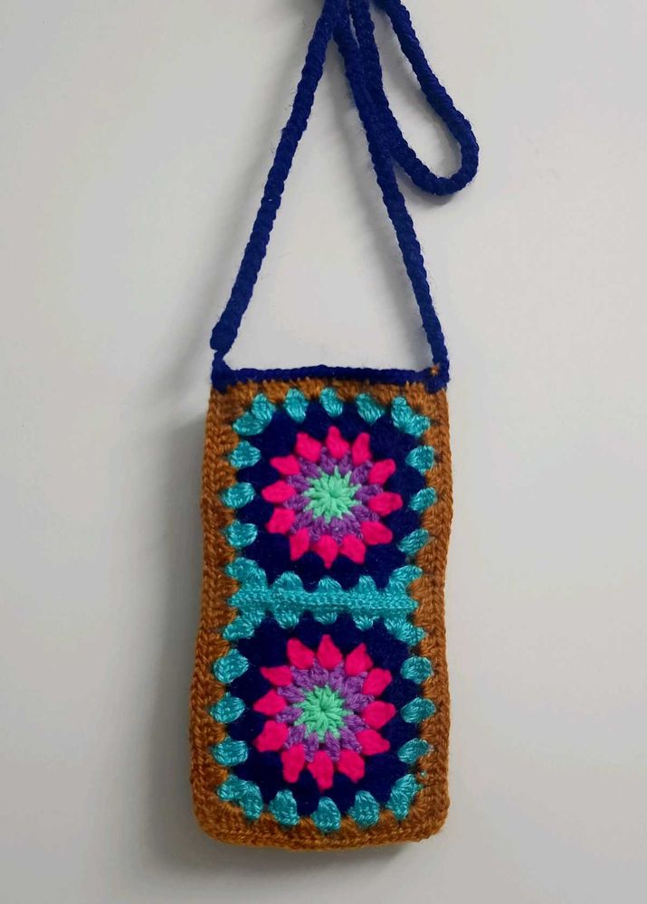 Crochet 🧶 Mobile📱Sling Bag