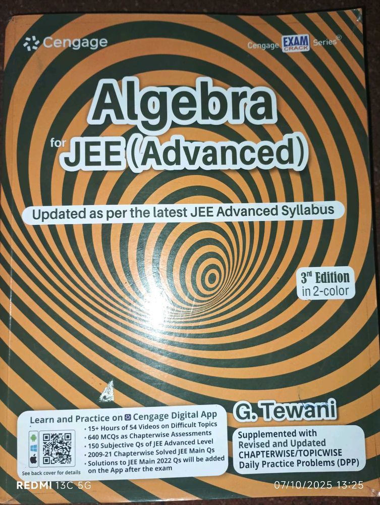Algebra for JEE (Advanced)
