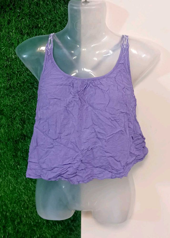 Lavender Spaghetti Tank Top