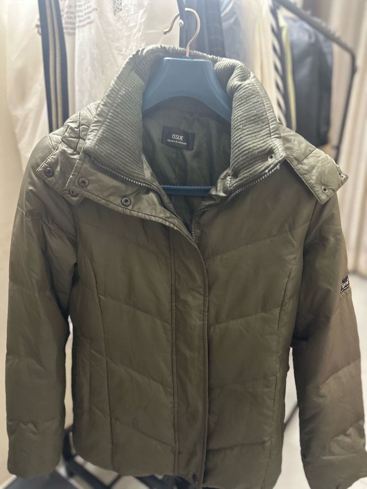 ISSUE Olive Puffer Jacket