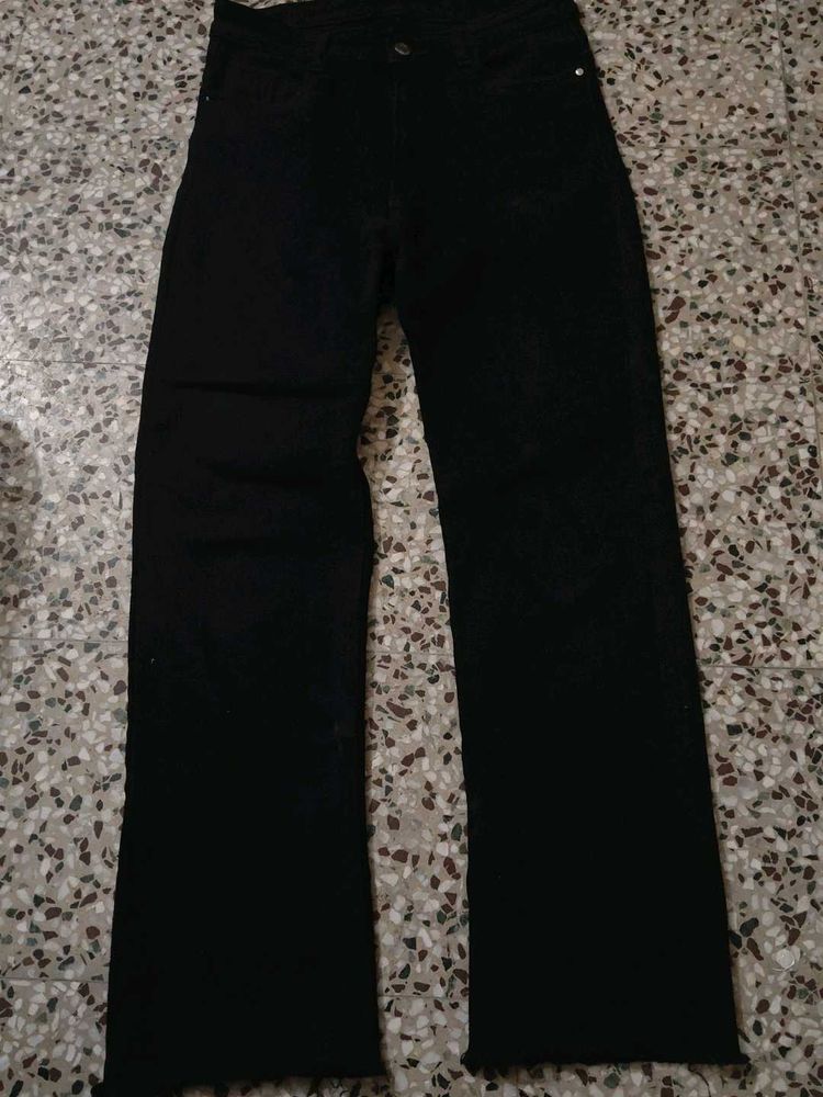 Black Flare Jeans