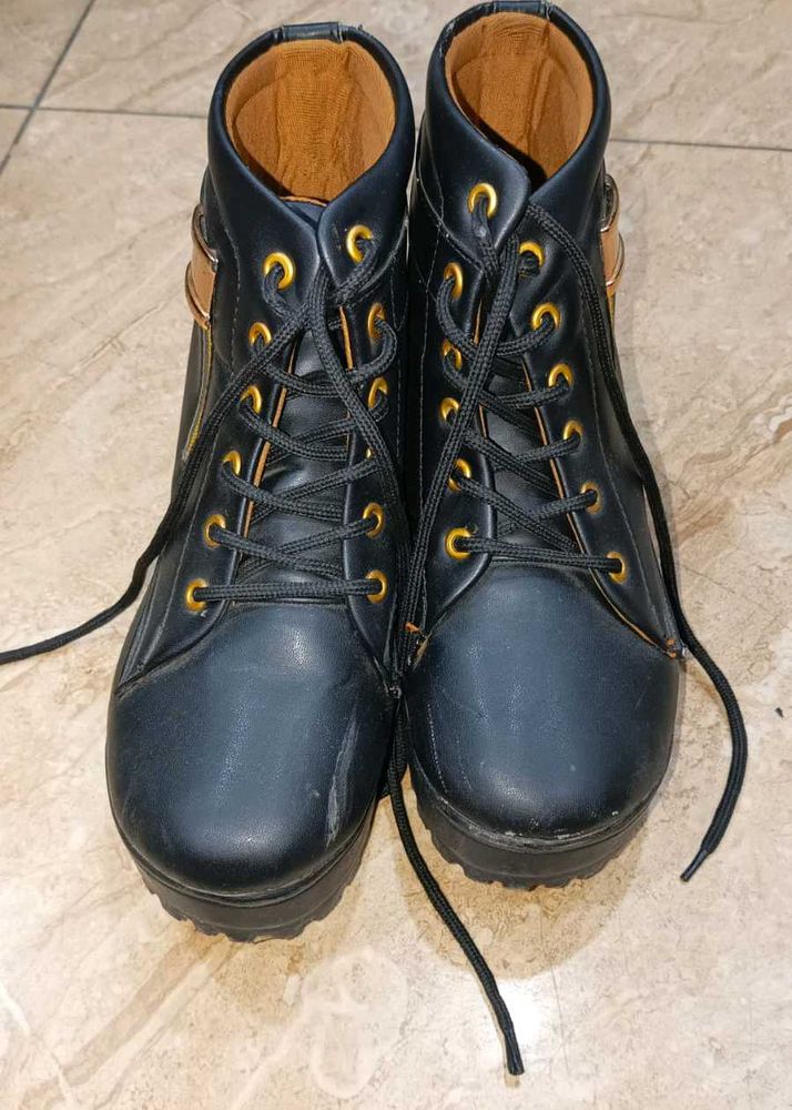 Stylish Black Ankle Boots