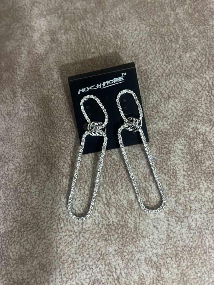 Sparkly Statement Drop Earrings