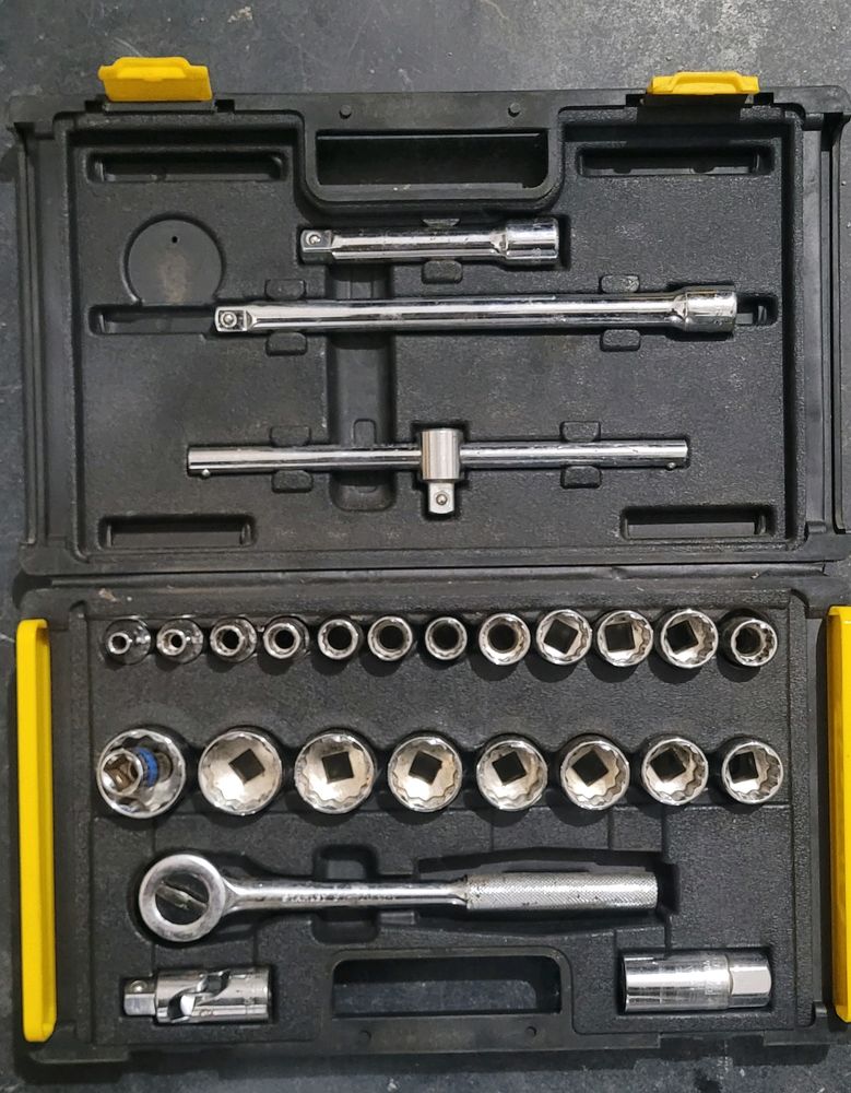 Stanley RATCHET bit Set CRV (Chrome Vanadium Steel