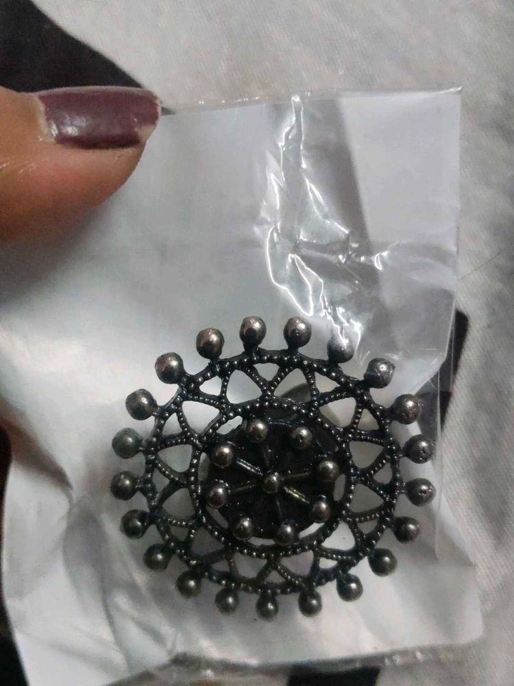 Statement Mandala Ring