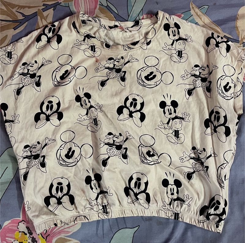 Mickey Mouse Tshirt Honey Bee